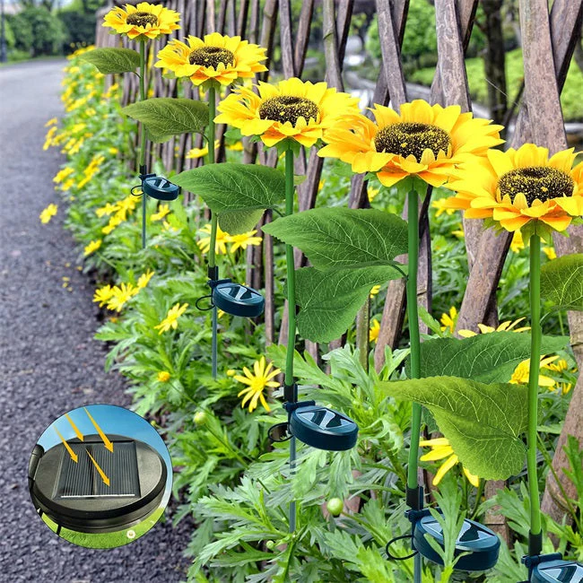 💐50% OFF ! Sunflower Solar Lights – Glowing Garden Decor 🌻🌙【Limited Offer】 - Image 4